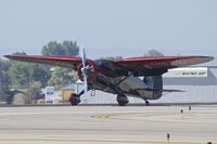 N18425 @ KBOI - Landing roll out on RWY 10L.