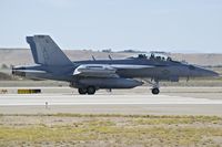 168773 @ KBOI - Starting take off run on RWY 28L. VAQ-131	“Lancers”, CVN-77, USS George H.W. Bush