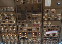 N122UA @ KSFO - Overhead panel. SFO. 2017. - by Clayton Eddy