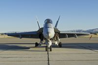 164709 @ KBOI - Parked on south GA ramp.  VMFA-323 “Death Rattlers”, 3rd MAW, MAG-11, MCAS Miramar, CA. - by Gerald Howard