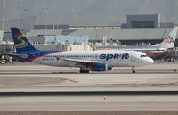 N613NK @ KLAS - Airbus A320 - by Mark Pasqualino