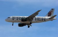 N922FR @ KLAS - Airbus A319