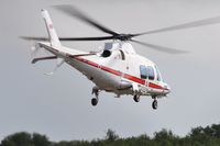 GZ100 @ EGFH - Visiting AW-109SP operated by 32 (The Royal) Squadron RAF. - by Roger Winser