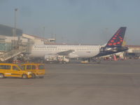 OO-TCQ @ LEMG - Airbus A320 - by Christian Maurer