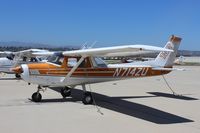 N714ZU @ KCMA - Cessna 152 - by Mark Pasqualino