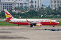 B-5409 @ ZJSY - Lucky Air B738 arrived in SYX - by FerryPNL