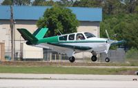 N35HV @ LAL - Bonanza - by Florida Metal