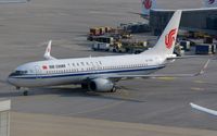 B-1765 @ VHHH - Air China B738 arriving at its gate. - by FerryPNL