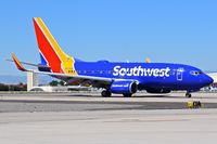 N920WN @ KBOI - Turning off RWY 28R onto Taxiway Echo. - by Gerald Howard