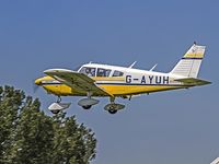 G-AYUH @ EGBR - arrival