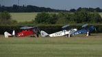 G-EBWD @ EGTH - 5. G-EBWD and two more 'Gentleman's Carriages' ready to take centre stage at the epic Evening Airshow, The Shuttleworth Collection, June, 2017