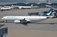 B-LAC @ VHHH - Cathay A333 in newly revised livery. - by FerryPNL