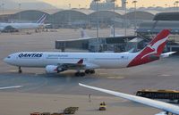 VH-QPG @ VHHH - Qantas A333 - by FerryPNL