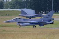 J-008 @ LFRJ - Fokker F-16AM Fighting Falcon, Take off run rwy 08, Landivisiau Naval Air Base (LFRJ) Tiger Meet 2017 - by Yves-Q