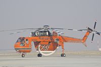 N243AC @ KBOI - Starting up on the south GA ramp on a smoke filled day. - by Gerald Howard