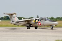 1129 @ LFRJ - Saab 105OE, Taxiing to flight line, Landivisiau Naval Air Base (LFRJ) Tiger Meet 2017 - by Yves-Q