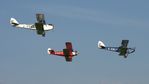 G-EBLV @ EGTH - 45. Three Gentlemen's Carriages in display mode at the epic Evening Airshow, The Shuttleworth Collection, June, 2017 - by Eric.Fishwick