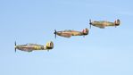 G-HITT @ EGTH - 45. Spectacular formation at the epic Evening Airshow, The Shuttleworth Collection, June, 2017