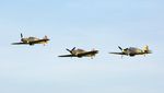 G-BKTH @ EGTH - 45. Hurricanes re-united - at the epic Evening Airshow, The Shuttleworth Collection, June, 2017