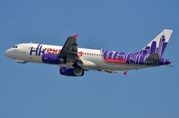B-LCE @ VHHH - Hong Kong Express A320 pulling out of HKG. - by FerryPNL