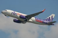 B-LCF @ VHHH - Departure of Hong Kong Express A320 - by FerryPNL