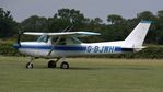 G-BJWH @ EGTH - 3. G-BJWH visiting The Shuttleworth Collection, Biggleswade, June, 2017.