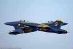 163768 @ KNIP - United States Navy Flight Demonstration Squadron Blue Angel No.5 McDonnell Douglas F/A-18C Hornet, c/n: 0848/C125