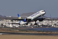 G-JMAB @ GCRR - Thomas Cook Airlines MT1003 take off to London Gatwick - by Jean Goubet-FRENCHSKY