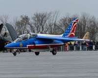 E45 @ CYND - Leaving dispersal area for the runway for there demonstration. - by Dirk Fierens