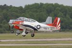 N688GR @ KNIP - Trojan Horsemen - North American T-28C Trojan  C/N 140581, N688GR - by Dariusz Jezewski  FotoDJ.com