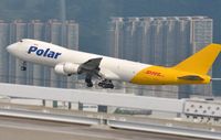 N857GT @ VHHH - Polar/DHL B748F lifting-off. - by FerryPNL