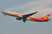 B-LNO @ VHHH - Departure of Hong Kong Airlines A333 - by FerryPNL