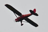 G-BROO @ EGFH - Classic aircraft in the overhead. - by Roger Winser