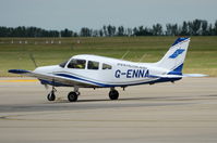G-ENNA @ EGSH - About to depart from Norwich. - by Graham Reeve