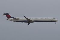 N807SK @ KBOI - Landing RWY 10L. Vortex just becoming visible off flaps. - by Gerald Howard