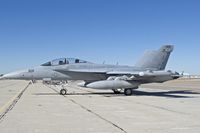 168773 @ KBOI - Parked on the south GA ramp.  VAQ-131 “Lancers”, CVN-77, USS George H.W. Bush.