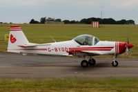 G-BYOD @ EGSH - Leaving following fuel stop. - by keithnewsome