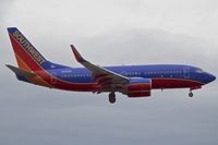 N228WN @ KBOI - Landing RWY 10L. - by Gerald Howard