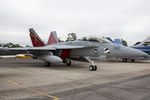 166858 @ KFRG - EA-18G Growler 166858 NJ-550 from VAQ-129 Vikings NAS Whidbey Island, WA - by Dariusz Jezewski  FotoDJ.com