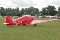 G-APIE @ X1WP - Tipsy Belfair at The De Havilland Moth Club's 28th International Moth Rally at Woburn Abbey. August 18th 2013. - by Malcolm Clarke