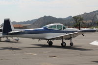 N4417K @ SZP - 1948 Ryan NAVION, Continental E-185 listed 205Hp - by Doug Robertson