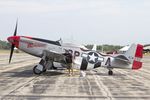 N44727 @ KYIP - North American P-51D Mustang Man O' War CN 44-72739, N44727 - by Dariusz Jezewski  FotoDJ.com