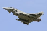 MM7322 @ LFRJ - Eurofighter EF-2000 Typhoon S, Take off rwy 26, Landivisiau Naval Air Base (LFRJ) Tiger Meet 2017 - by Yves-Q