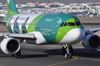 EI-DEO - happy crew, Aer Lingus (Irish Rugby Team Livery) departure to Dublin - by JC Ravon - FRENCHSKY