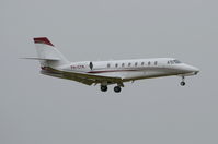 PH-CTR @ EGSH - Landing at Norwich in heavy rain. - by Graham Reeve
