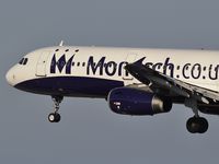 G-OZBG @ GCRR - Monarch Airlines ZB542 landing runway 03 from Manchester - by JC Ravon - FRENCHSKY