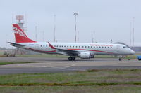 N754BC @ EGSH - Under tow in Georgian Airways colours after a re-spray at Norwich. - by Graham Reeve
