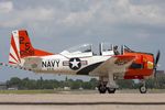 N688GR @ KLFI - North American T-28C Trojan CN 140581, N688GR - by Dariusz Jezewski  FotoDJ.com