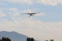 N5443L @ SZP - 1980 Cessna 152, Lycoming O-235 115 Hp, on final Rwy 22 - by Doug Robertson