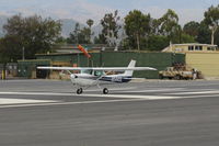 N5443L @ SZP - 1980 Cessna 152, Lycoming O-235 115 Hp, takeoff roll Rwy 22 - by Doug Robertson